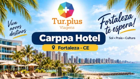 Foto demonstrativa de Pacote de Viagem Fortaleza: 5 Diárias no Carppa Hotel