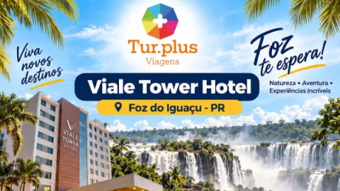 Foto demonstrativa de Pacote de Viagem Foz do Iguaçu: 4 Diárias no Viale Tower Hotel