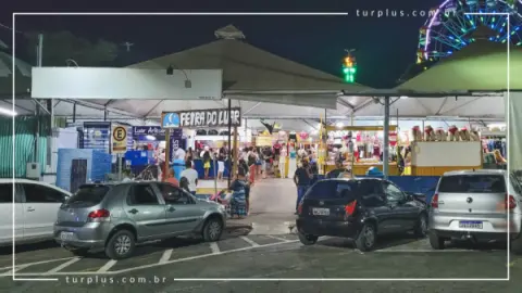 Feira do Luar em Caldas Novas | Gastronomia, artesanato e lazer noturno