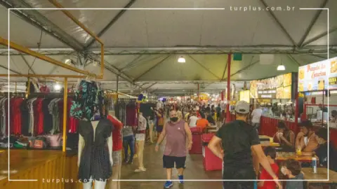 Feira do Luar em Caldas Novas | Gastronomia, artesanato e lazer noturno