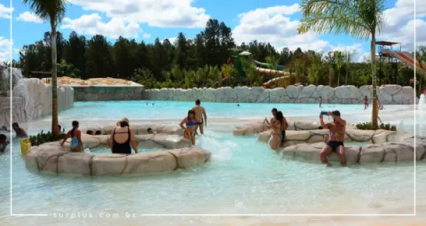 Lagoa Termas Parque em Caldas Novas