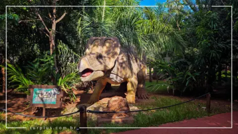 Ingresso Vale dos Dinossauros em Olimpia SP