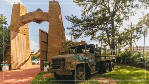 Ingresso Vale dos Dinossauros em Olimpia SP