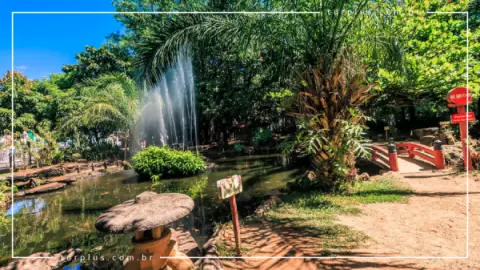 Jardim Japonês em Caldas Novas