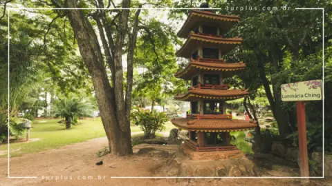 Jardim Japonês em Caldas Novas