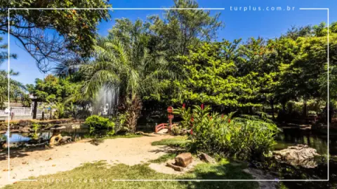 Jardim Japonês em Caldas Novas