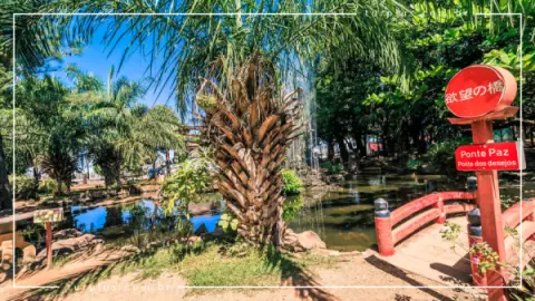 Jardim Japonês em Caldas Novas