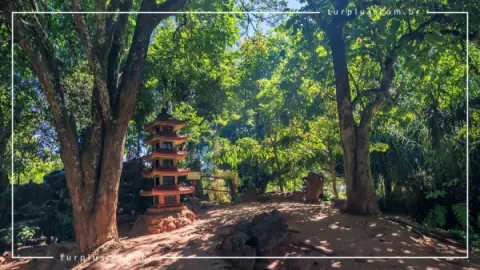 Jardim Japonês em Caldas Novas