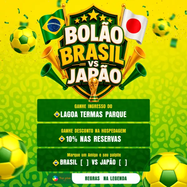 Ir para Bolão Turplus: Brasil x Japão – Palpite Premiado!
