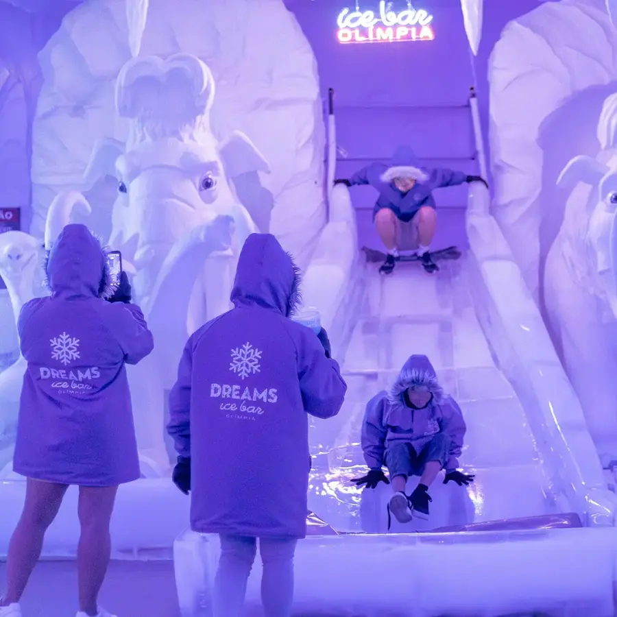 Ingresso Dreams Ice Bar em Olímpia SP