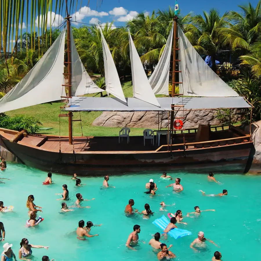 Ingresso Náutico Praia Clube | Caldas Novas GO