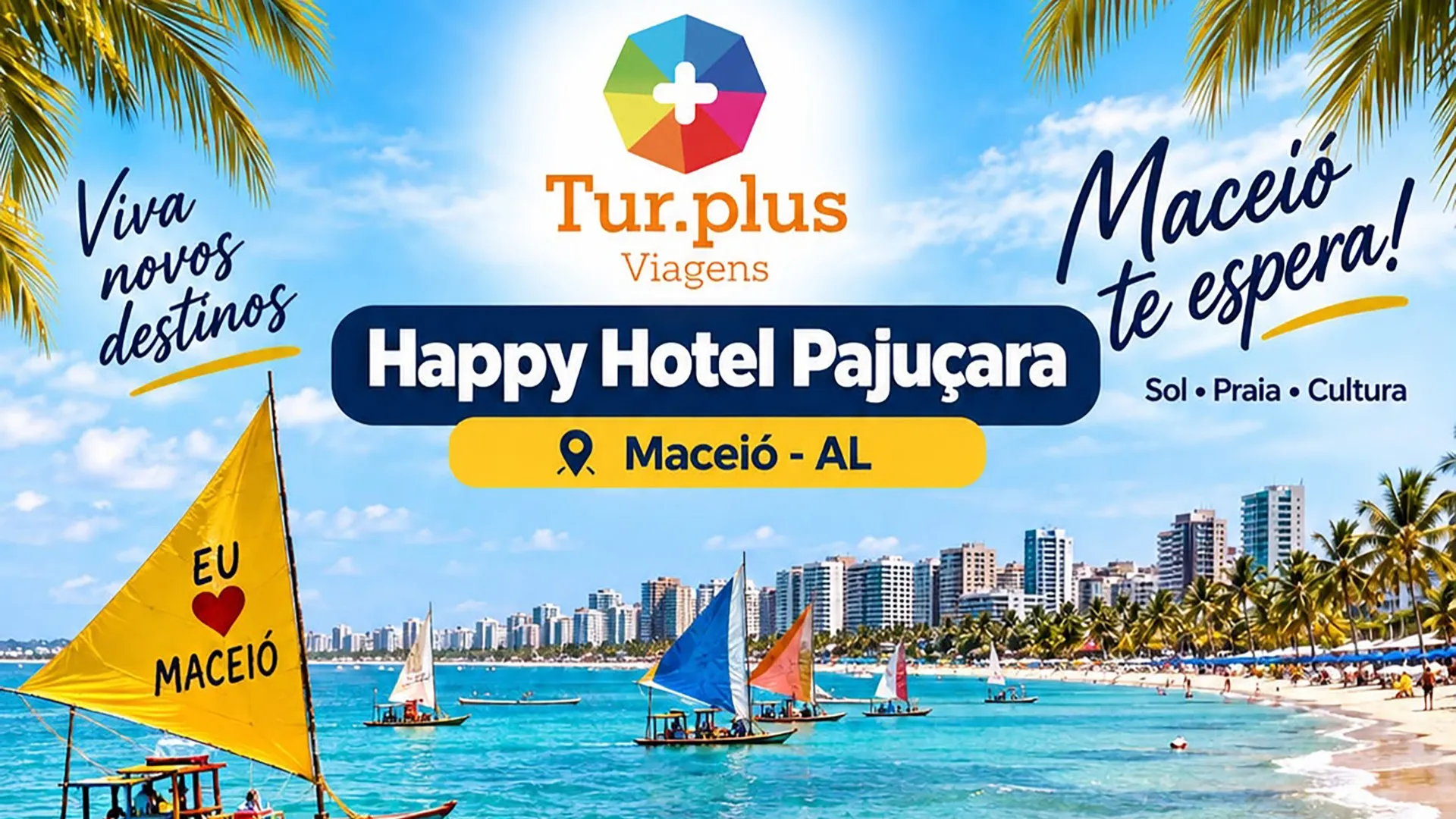 Pacote de Viagem Maceió: 5 Diárias no Happy Hotel Pajuçara