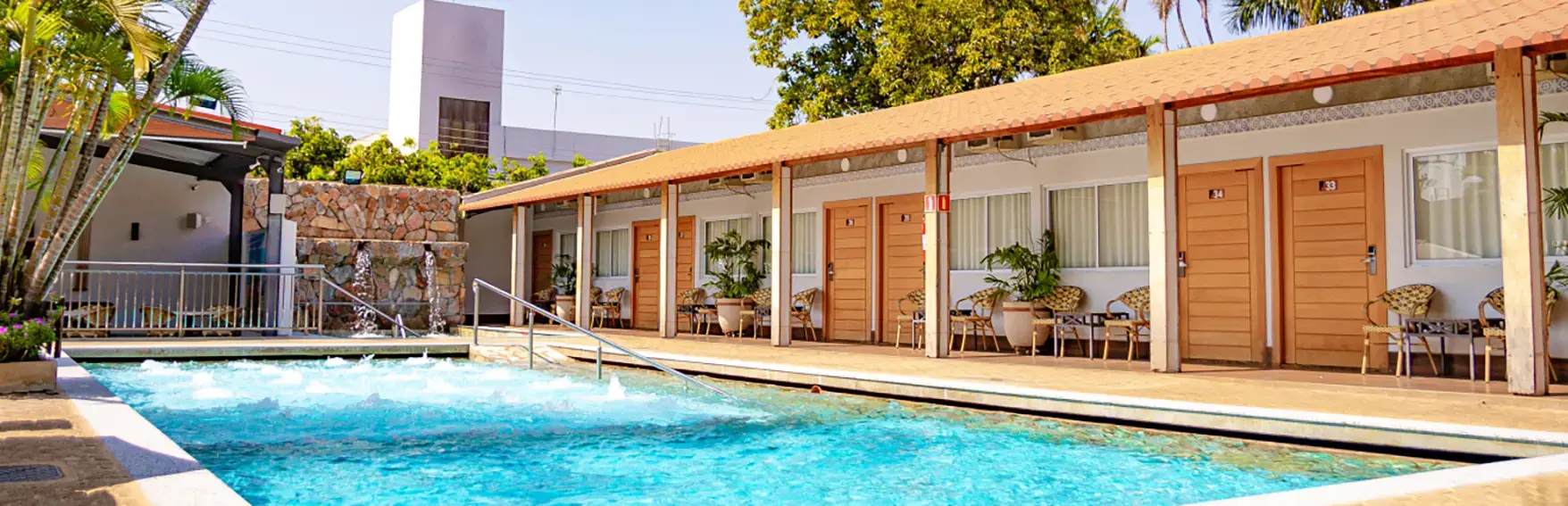 Hotel Roma no centro de Caldas Novas GO